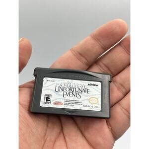 Lemony Snicket's A Series of Unfortunate Events Nintendo Game Boy Advance GBA